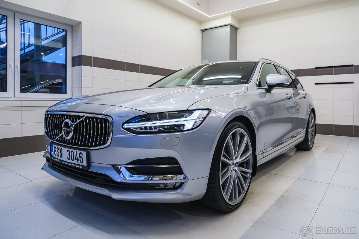 Volvo V90 2019 T5 Inscription, 360°,HUD,masáž,ventilace,PDC,