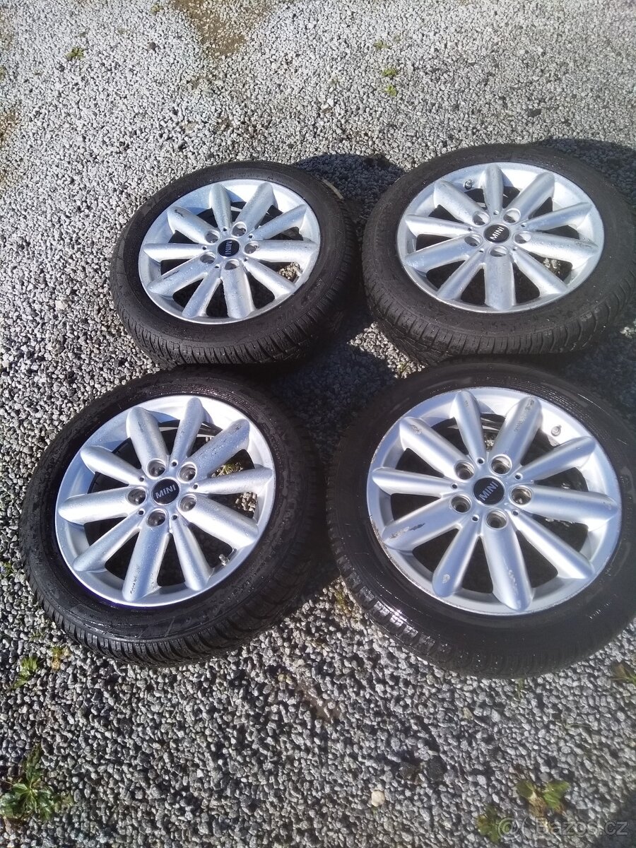 Alu kola MINI COOPER s pneu 175/60R16 5,5Jx16