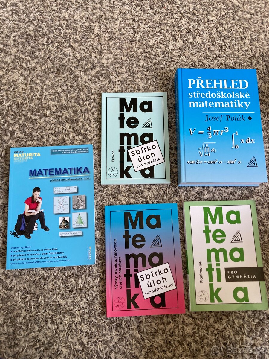 Učebnice matematiky pro SŠ/gymnazium