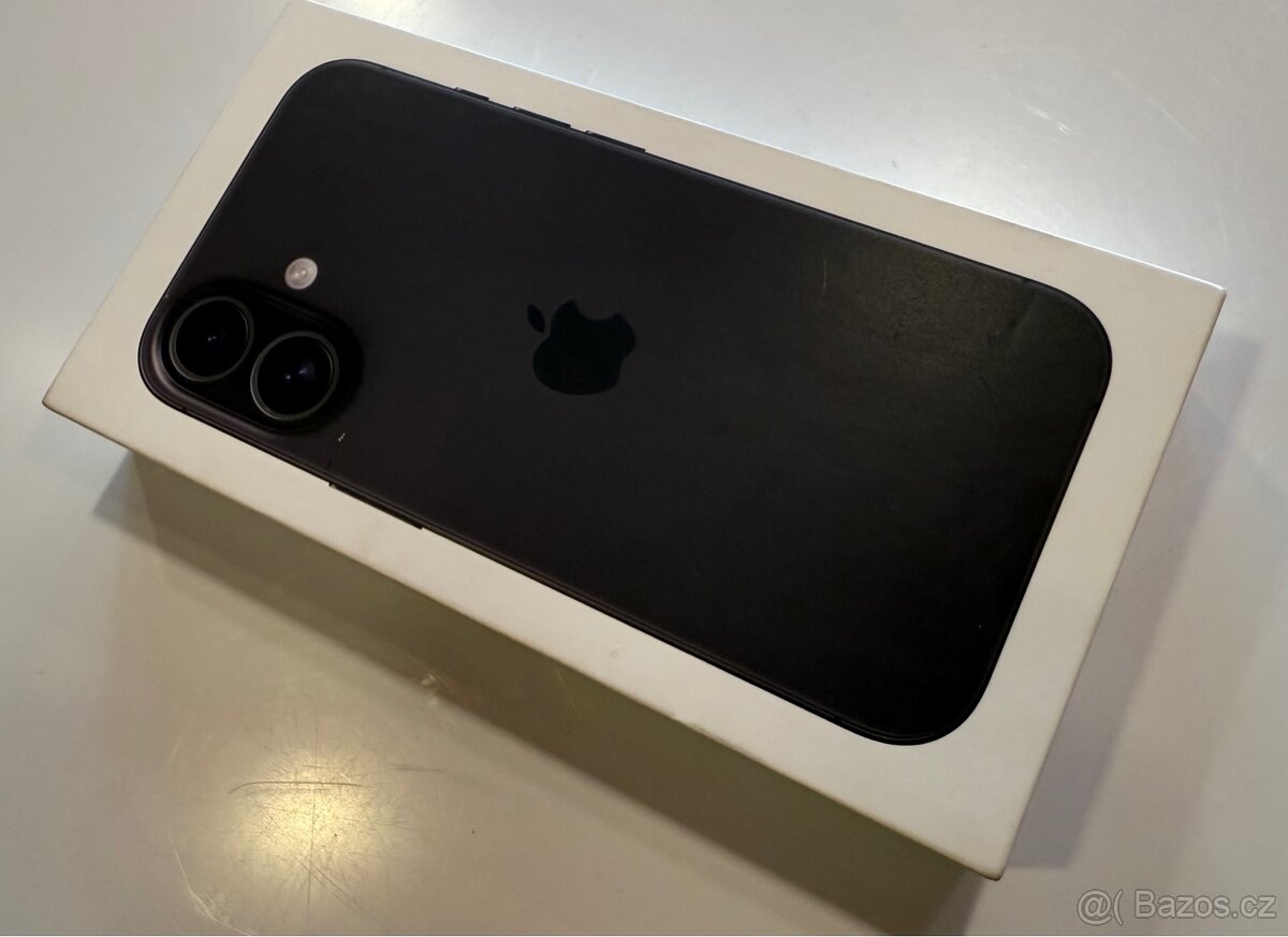iPhone 16, Black , 128GB