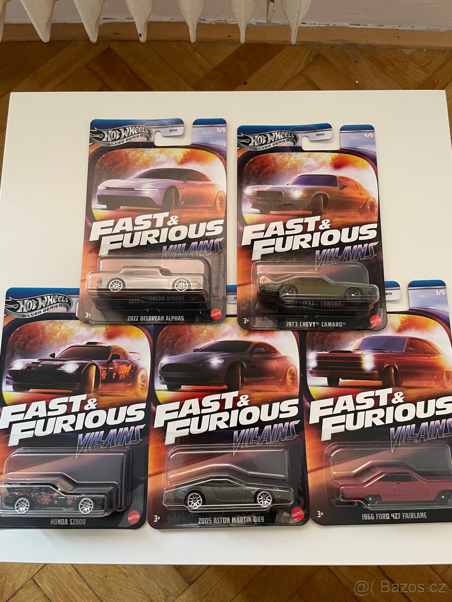 HotWheels FF Villians Set