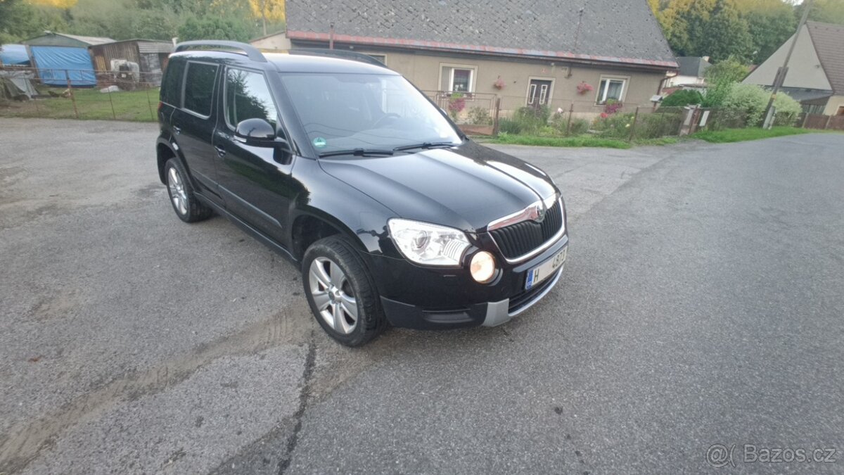 Škoda Yeti 2013 po celkové opravě