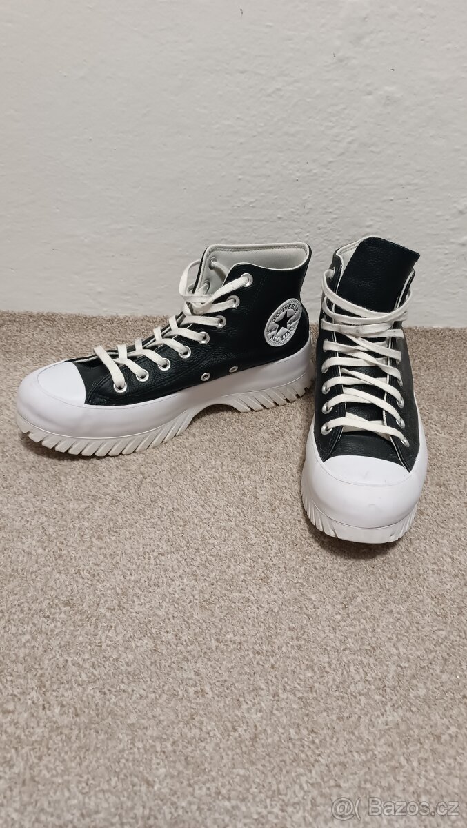 Kotníkové kožené tenisky Converse, vel. 41