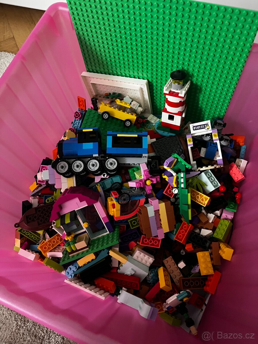 Lego mix kostek - cca 4 kg