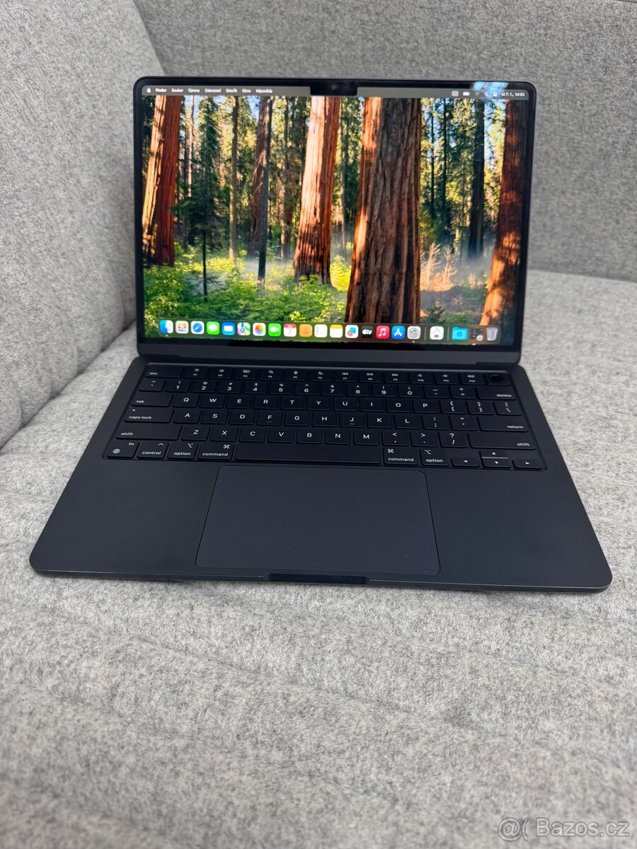 MacBook Air M2 13,6” Midnight 8GB/256GB 2022