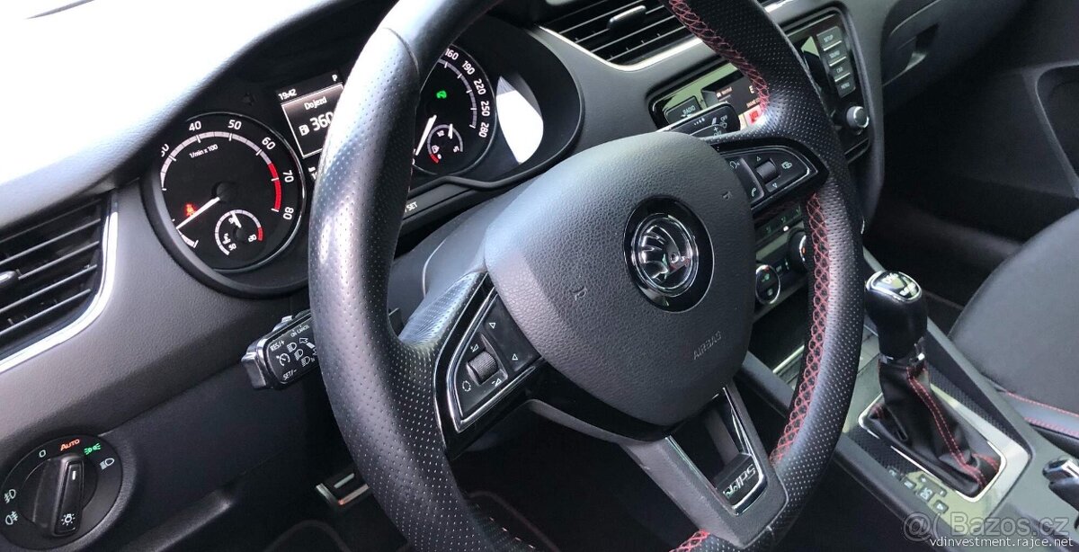 Škoda Octavia III RS - Interiér
