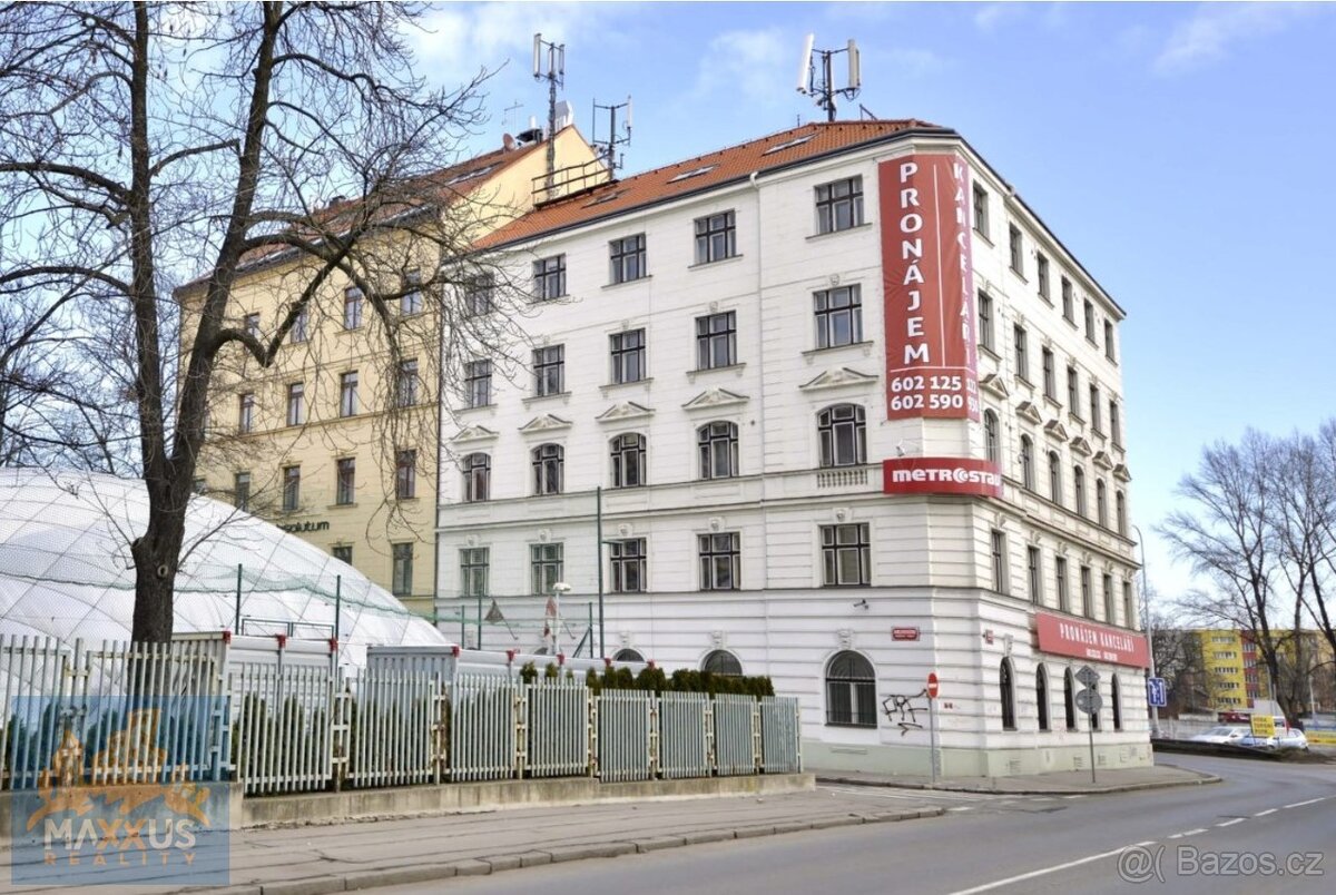 Pronájem kanceláře (17,1 m2), Praha 7 - Holešovice, Jablonsk