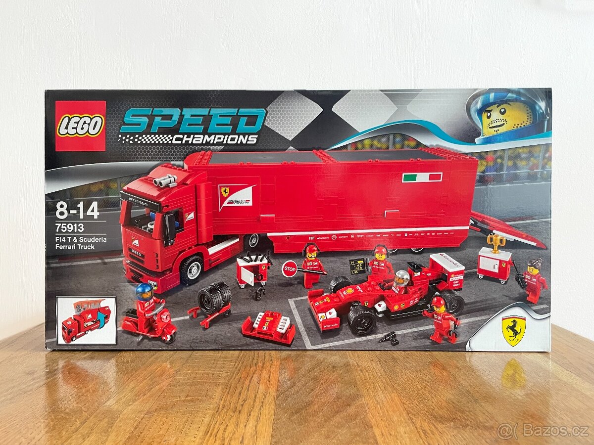 nové Lego Speed Champions 75913 Kamión pro vůz F14 T týmu Sc