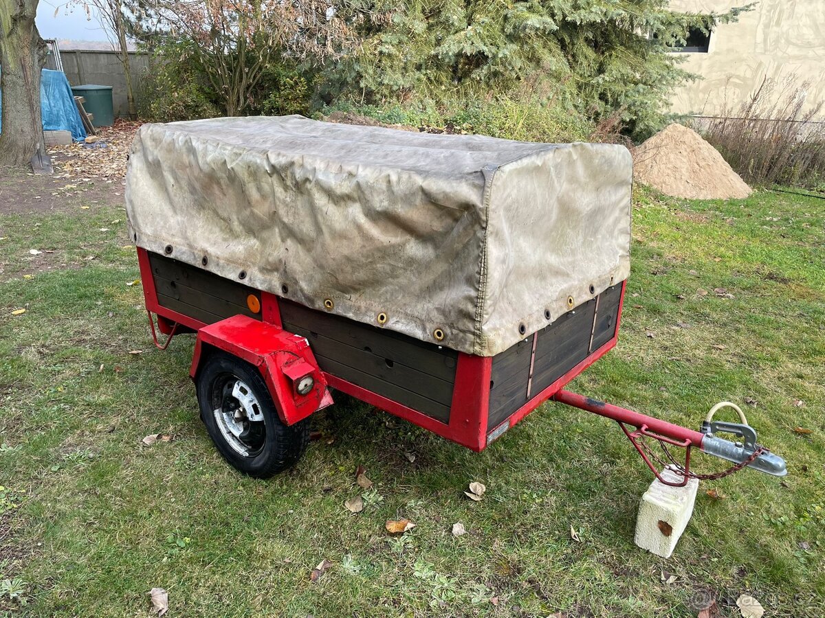 Přívěsný vozík PL190-1VD, Zepo Postřelmov