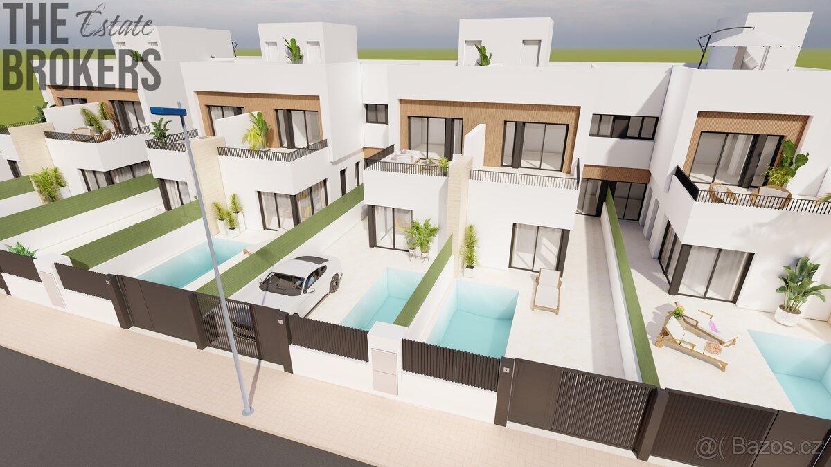 Villa Residencial Rosa Morada, Santiago de la Ribera, Murcía