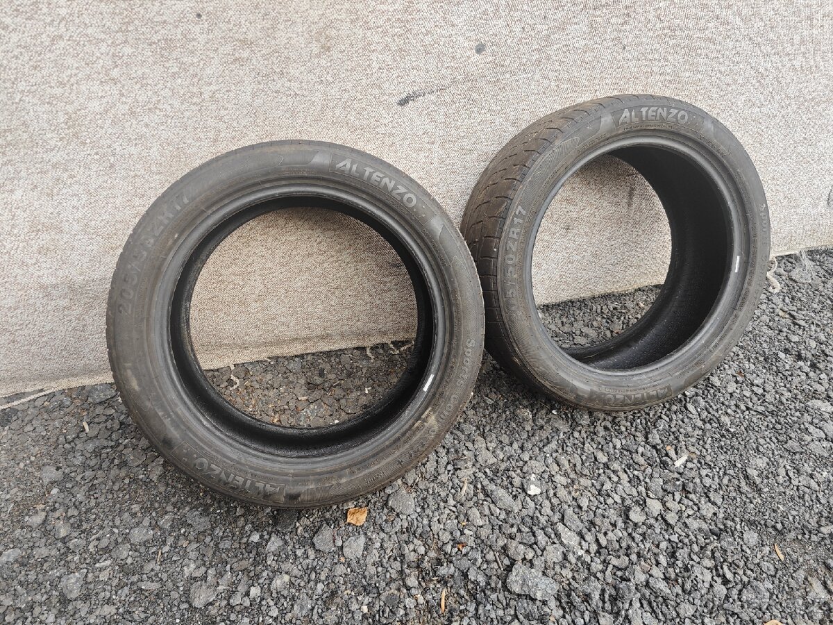 Letní gumy Altenzo 205/50/17 93W XL (2ks)