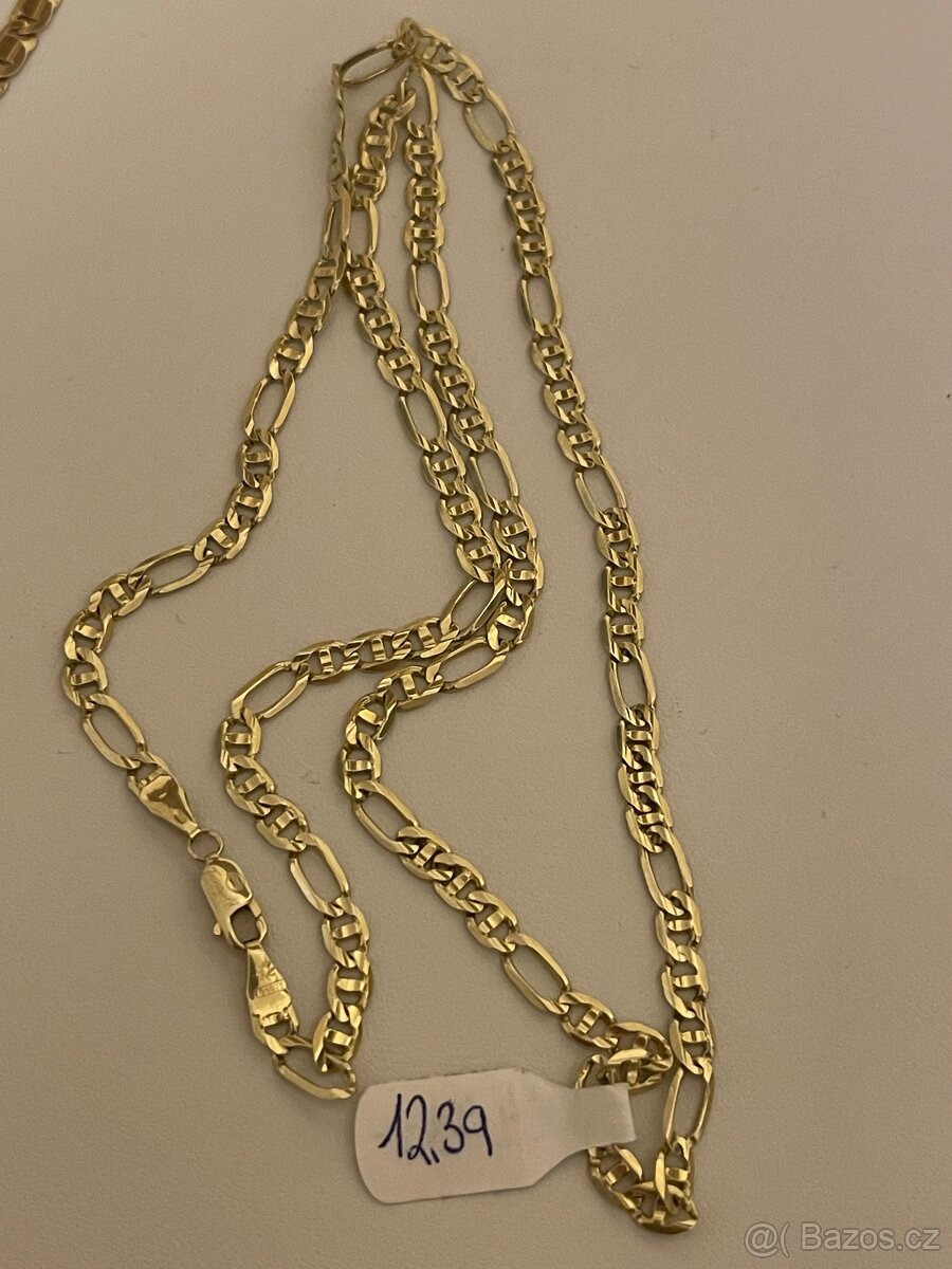 Zlatý řetízek nové zlato