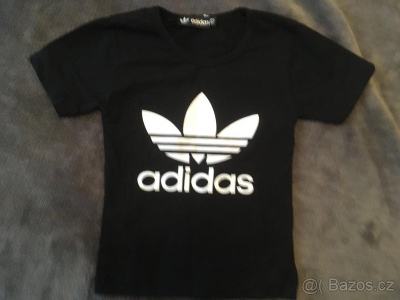 Tričko Adidas dětské černé nové vel. 92 cena 249Kč