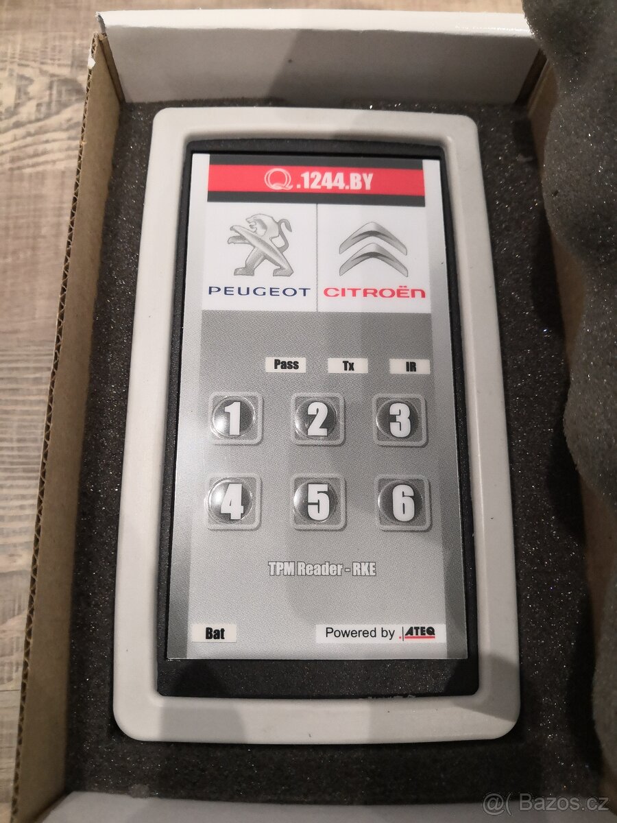 Tester dál. klíčků a TPMS senzorů