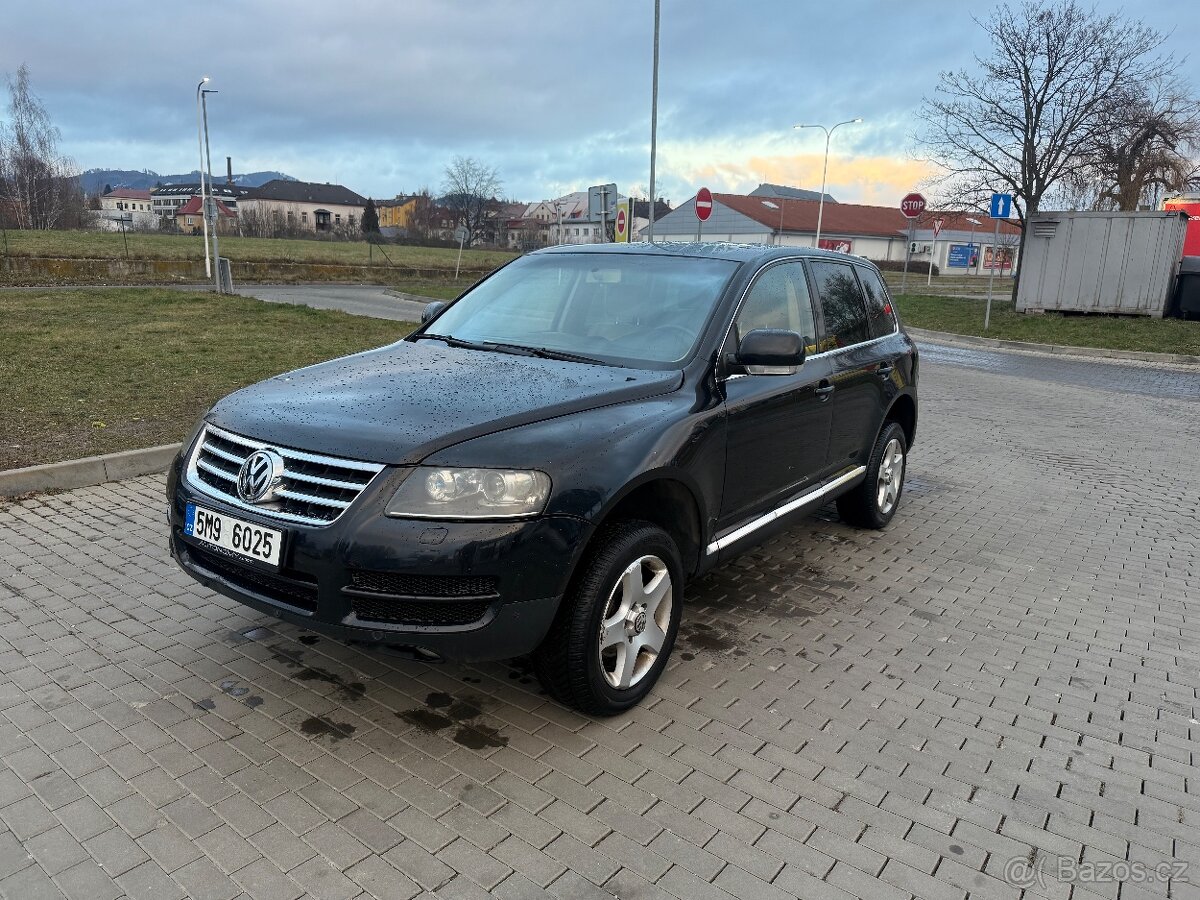 VW Touareg 2,5TDi 128kW, 4x4, tažné 3,5t