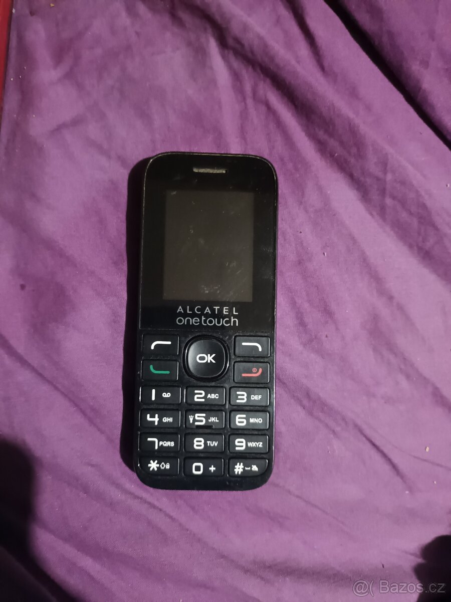 Alcatel Onetouch tlačítkové telefon