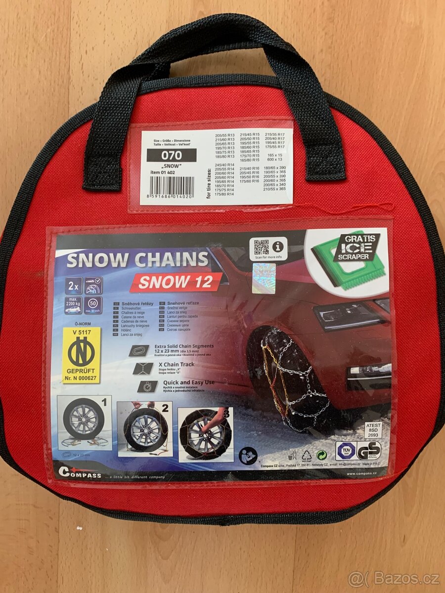 Sněhové řetězy compass 070