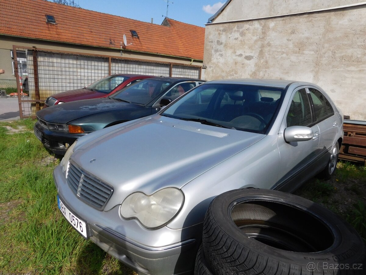 Mercedes-Benz C200K 2,0 benzín+LPG