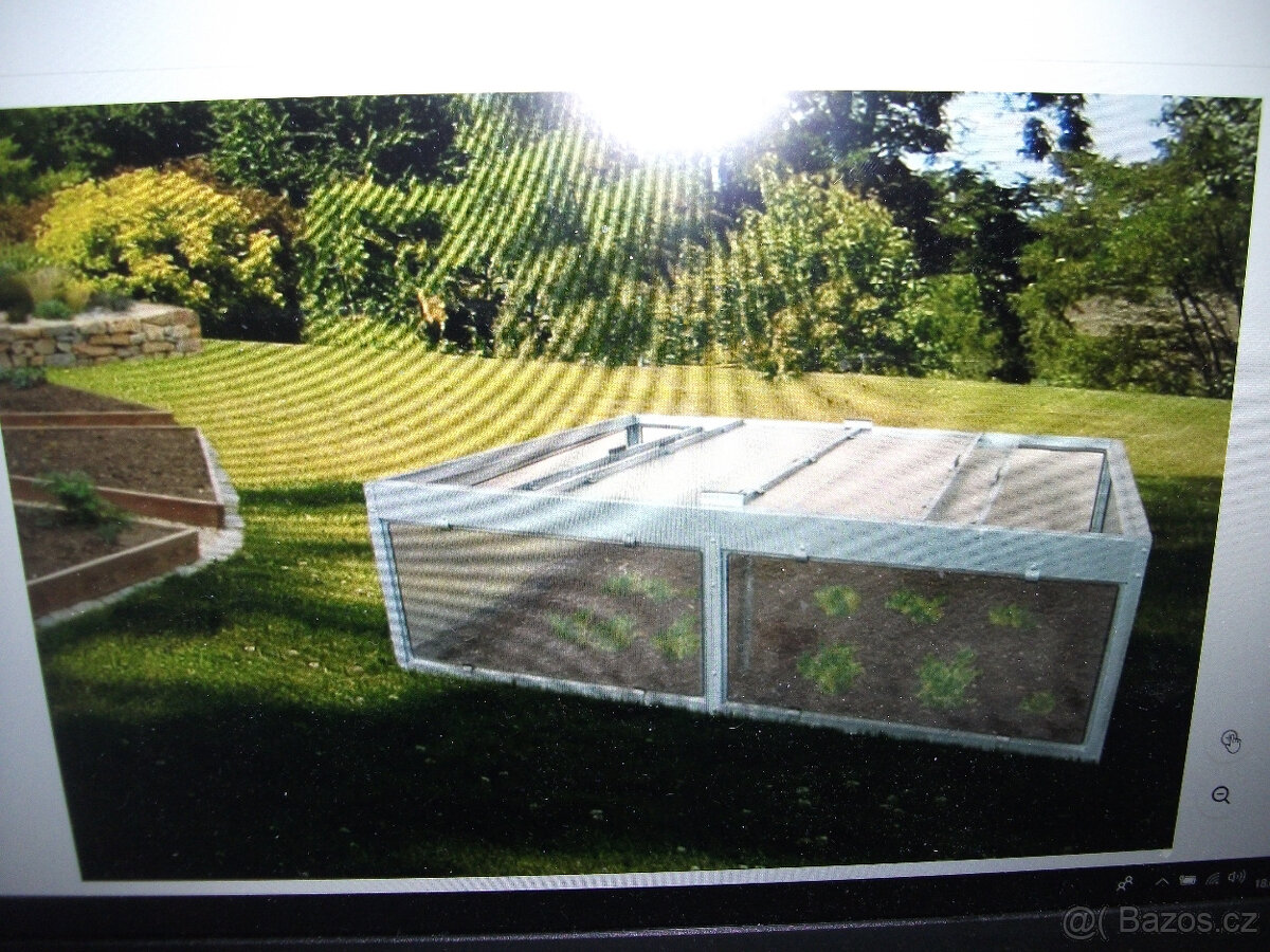 EKO pařeniště VBV2 1,5 x 2m - nepoužité