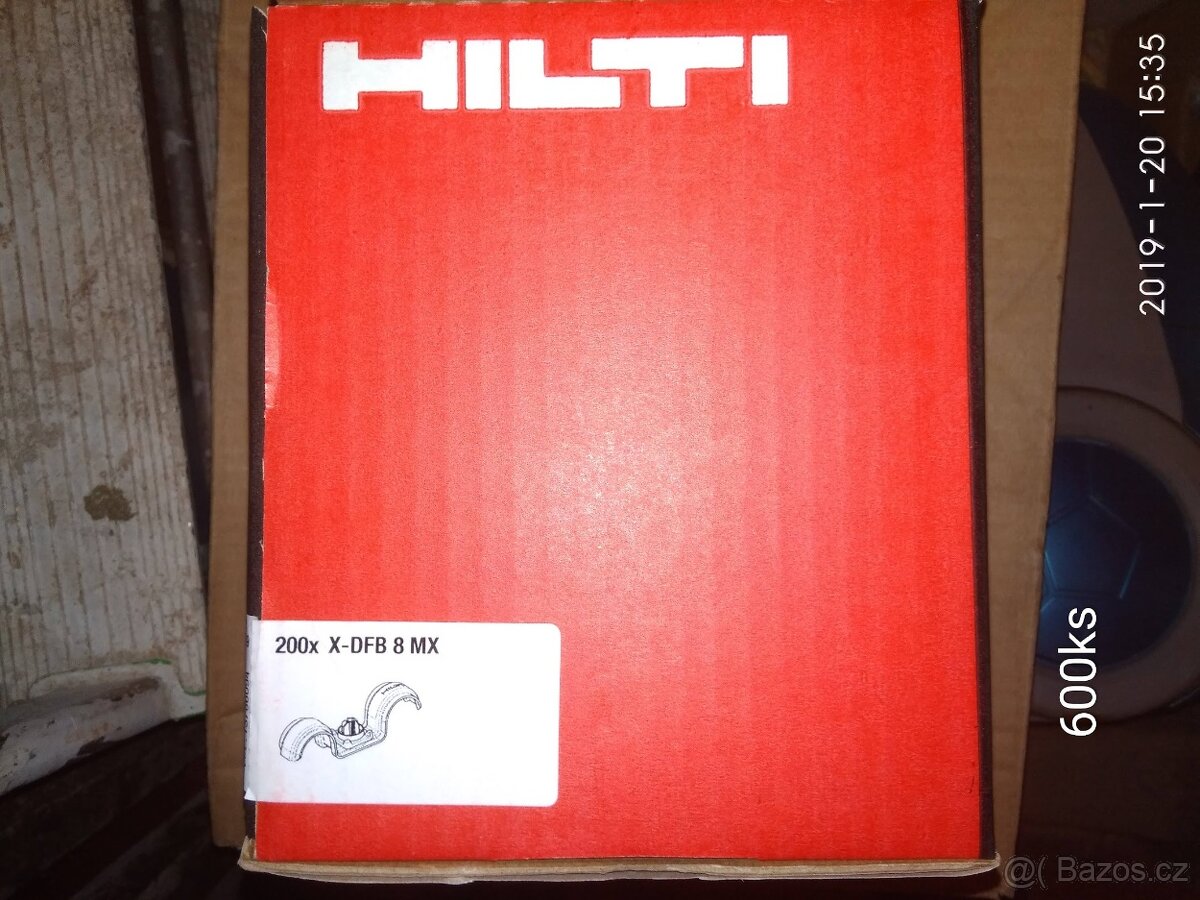 HILTI KABELOVÉ PŘÍCHYTKY