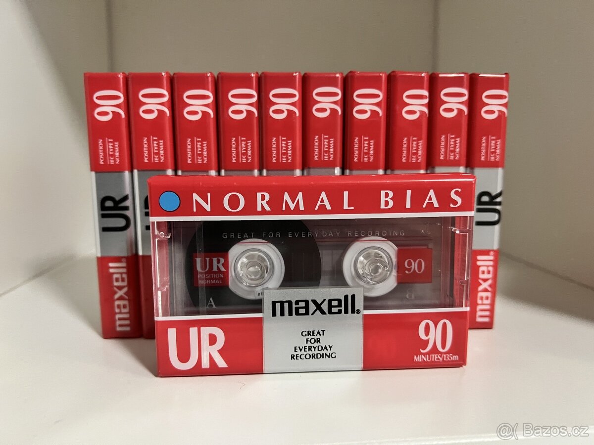 audiokazety MAXELL UR 90