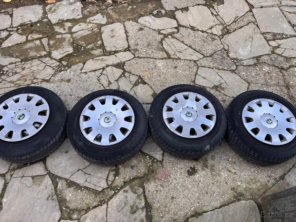 Kola 5x100 r15 Škoda Octavia