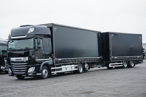 DAF XF480 6x2 - velkoobjemová souprava120m3