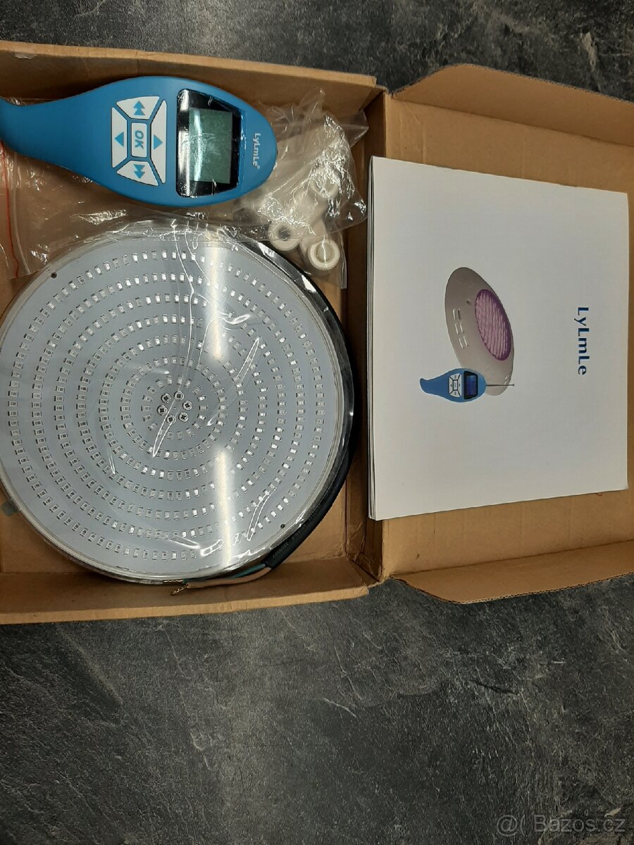 Barevné led světlo do sauny, bazénu nebo vířivky