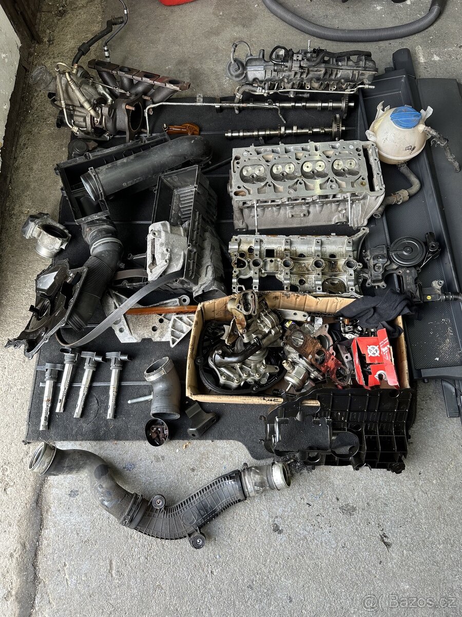Díly z motoru 1.8TSI 118kw BZB
