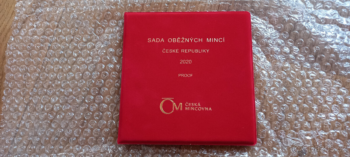 Sada oběžných mincí 2020 proof ČR