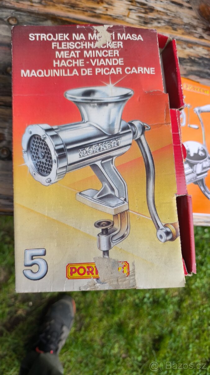 Ruční mlýnek na maso Porkert 5