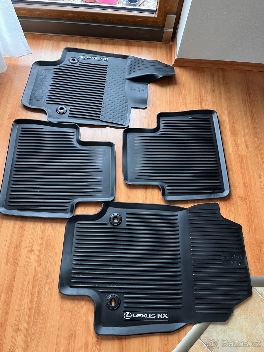 Original gumové rohože Lexus NX set 4 ks NOVÉ