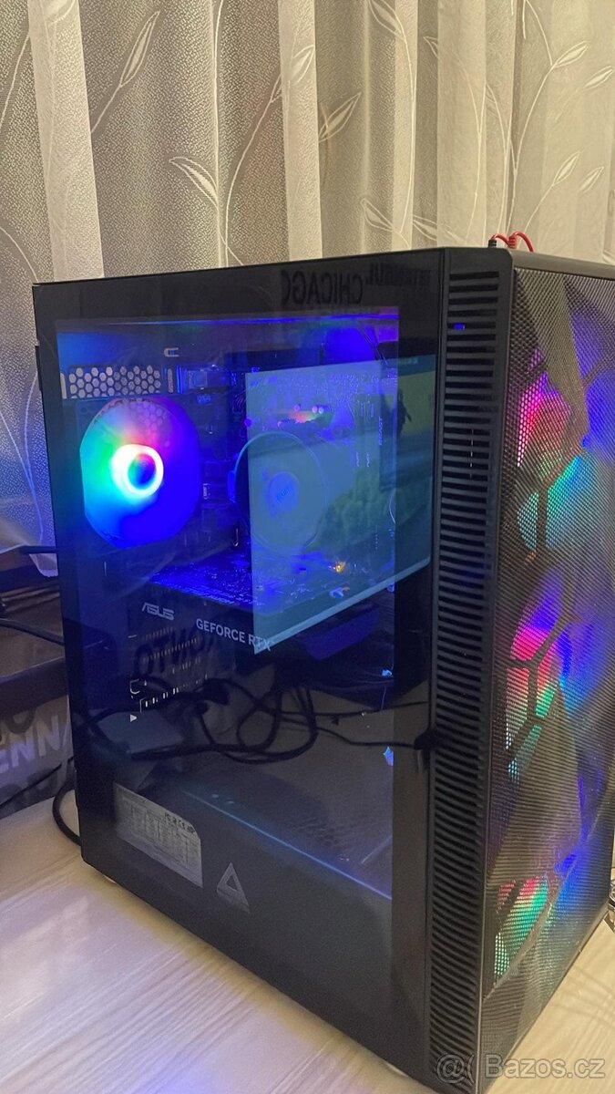 Herní PC s RTX 3050 a Ryzen 5 5600