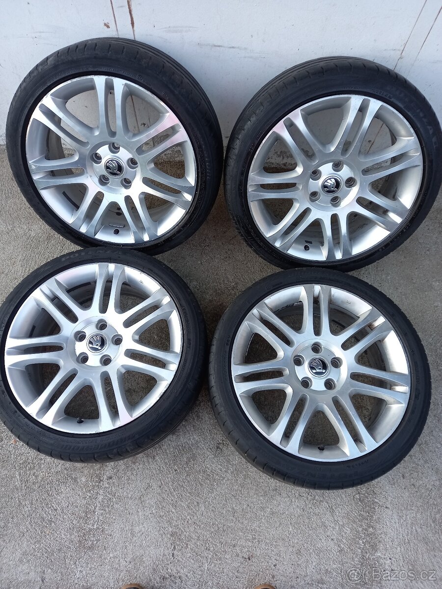 Originál alu kola skoda superb