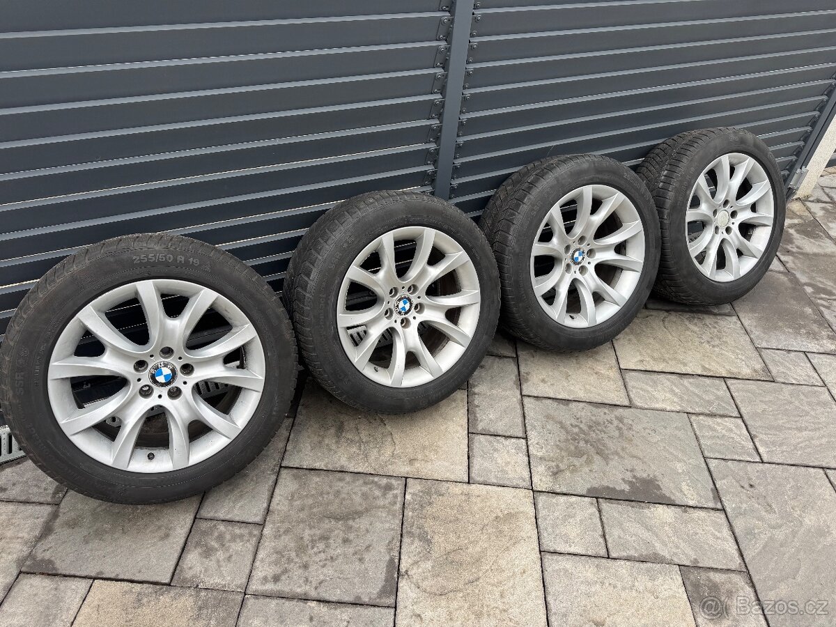 Originální sada alu BMW X6 255/50R19 Continetal