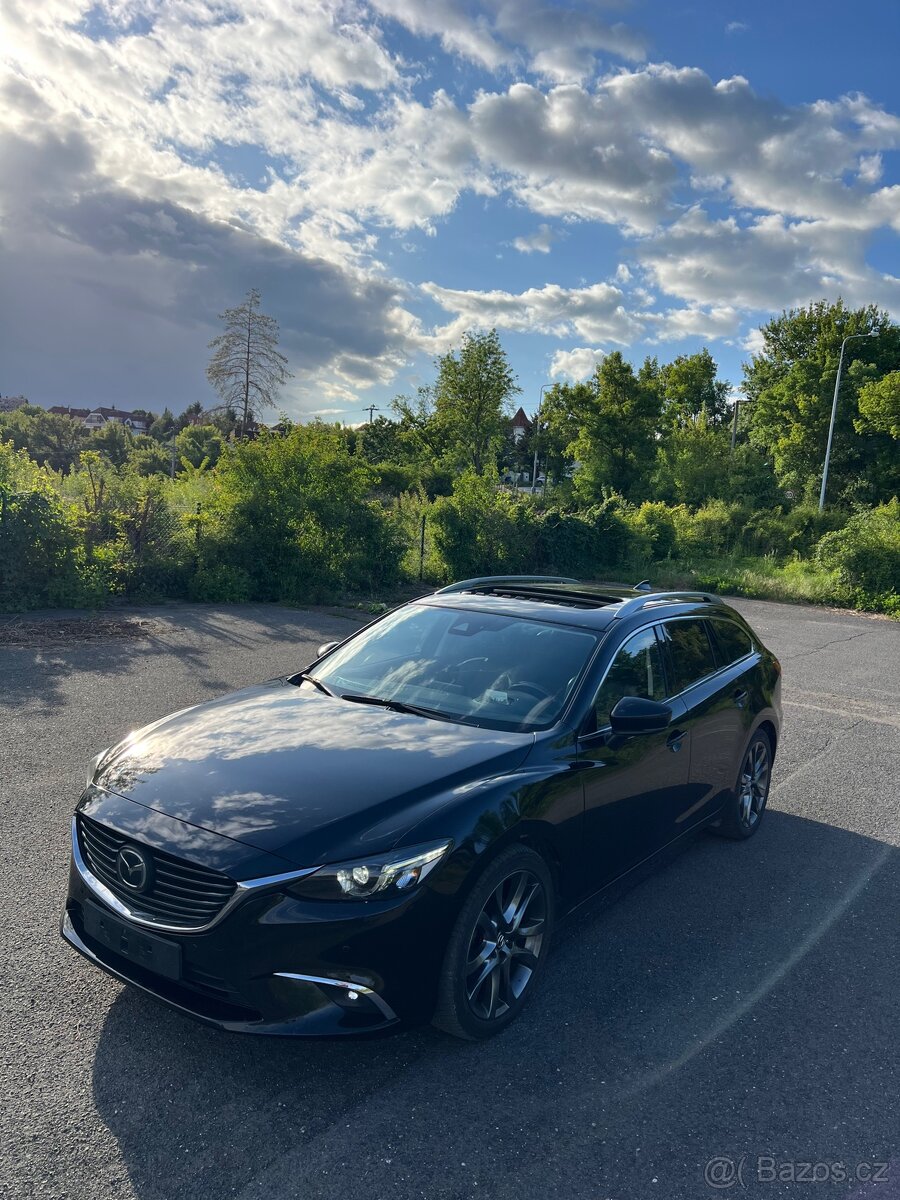 Mazda 6 automat kůže Facelift 2017. 185t.km.
