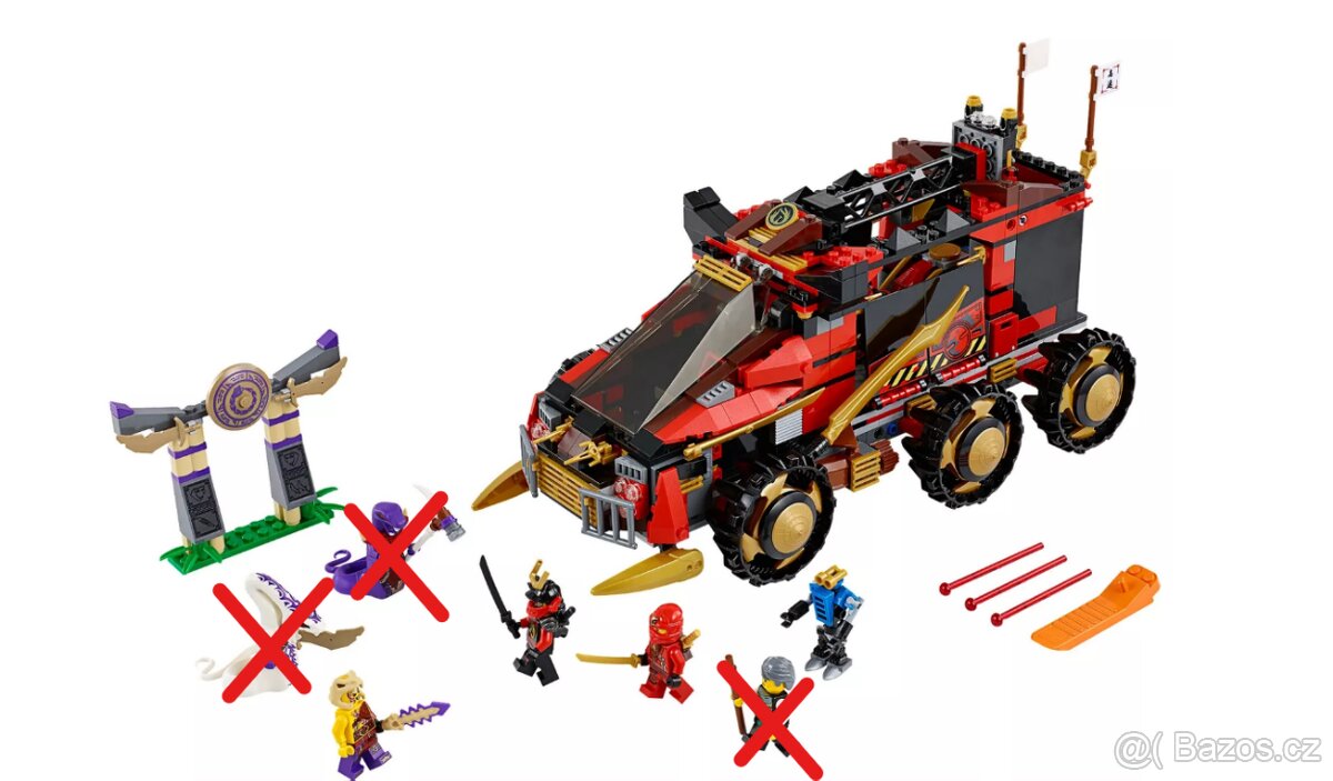 Lego Ninjago 70750 Nindža DB X