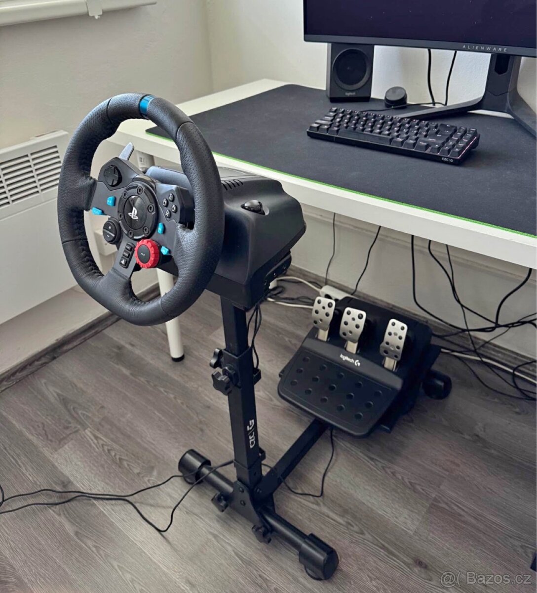 Logitech g29 + stojan + shifter