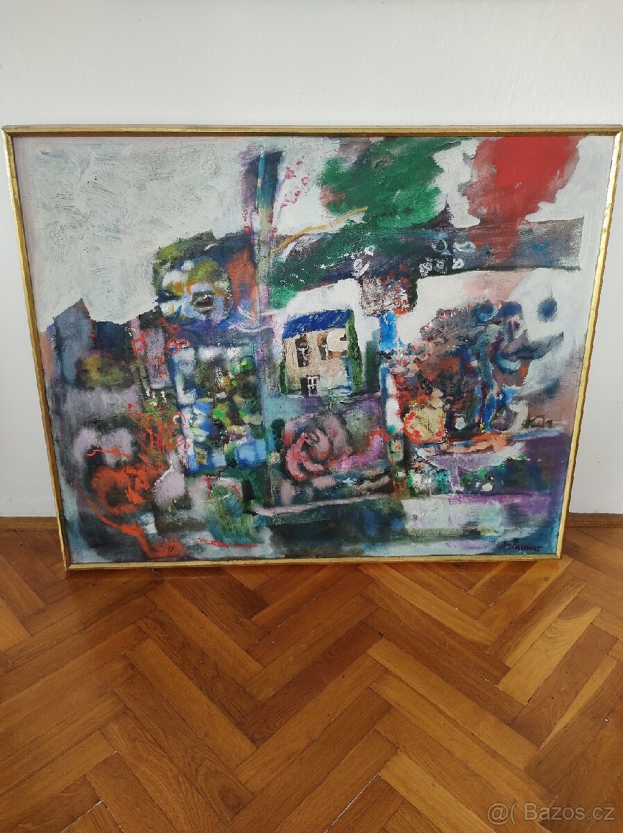 Lachout Vlastislav olej na plátně