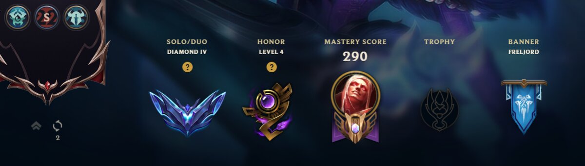 League of legends účet dia4