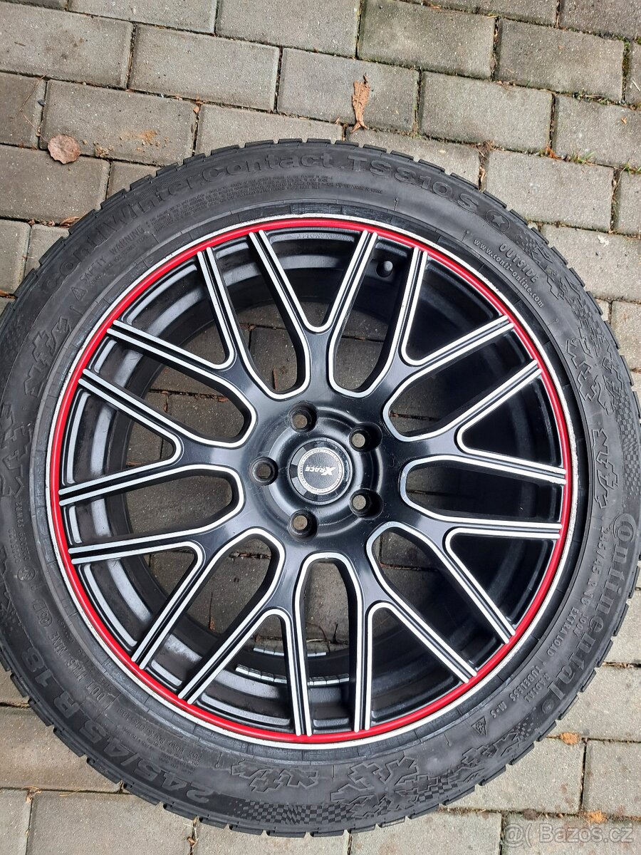 Alu kola X-Race 18" 5x112 za 17"