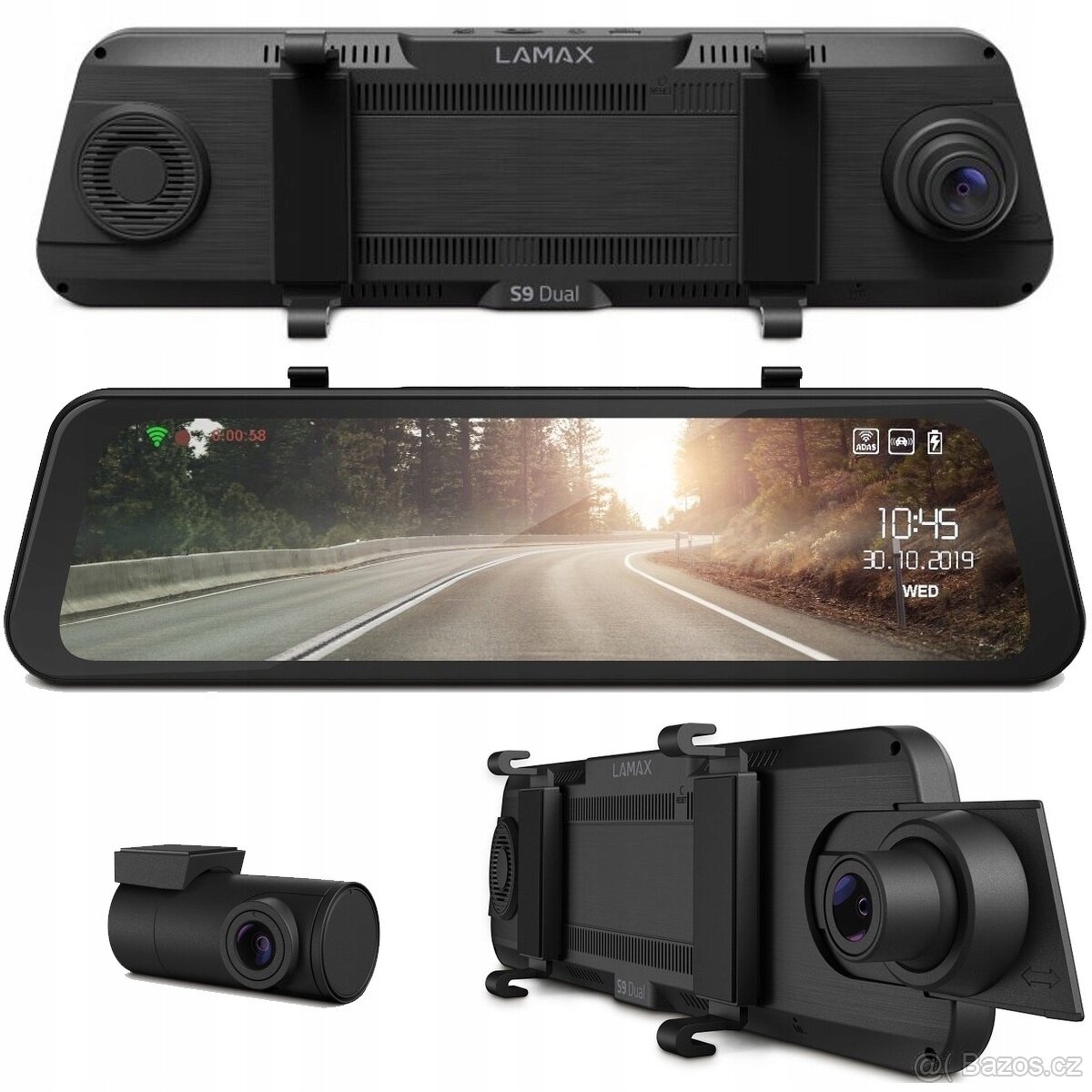 Autokamera LAMAX S9 Dual GPS Black ( PC: 4.990kč )