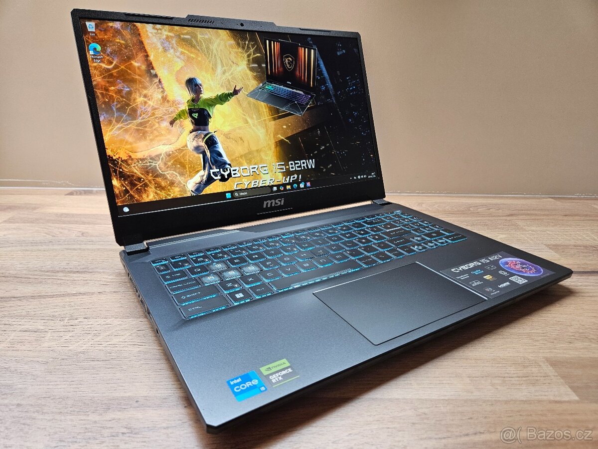 144HZ_MSI CYBORG 15_i5-12450H_16GB_RTX 4050 6GB