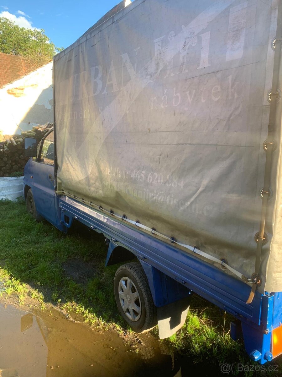 Hyundai H1 Valník • 2.5 TD • r.v. 2004 • 163 000 km • NOVÁ