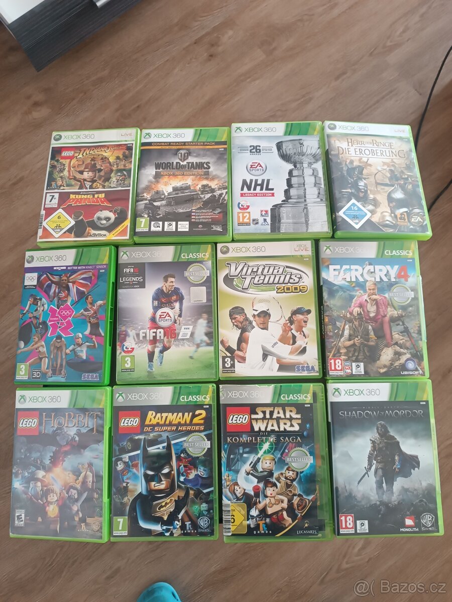 Xbox 360 + 12 her pro Xbox 360