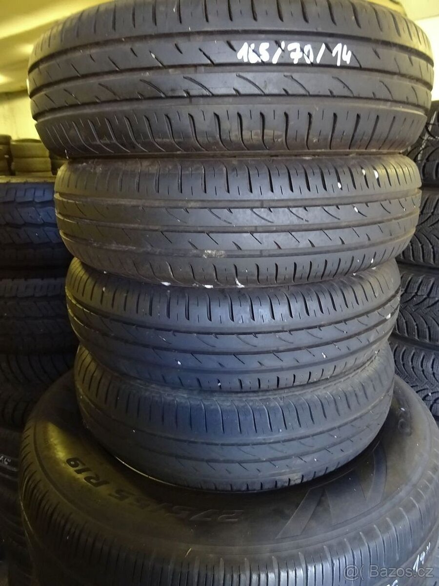 Letní pneu Nexen Nblue, 165/70/14, 4 ks, 6-7 mm