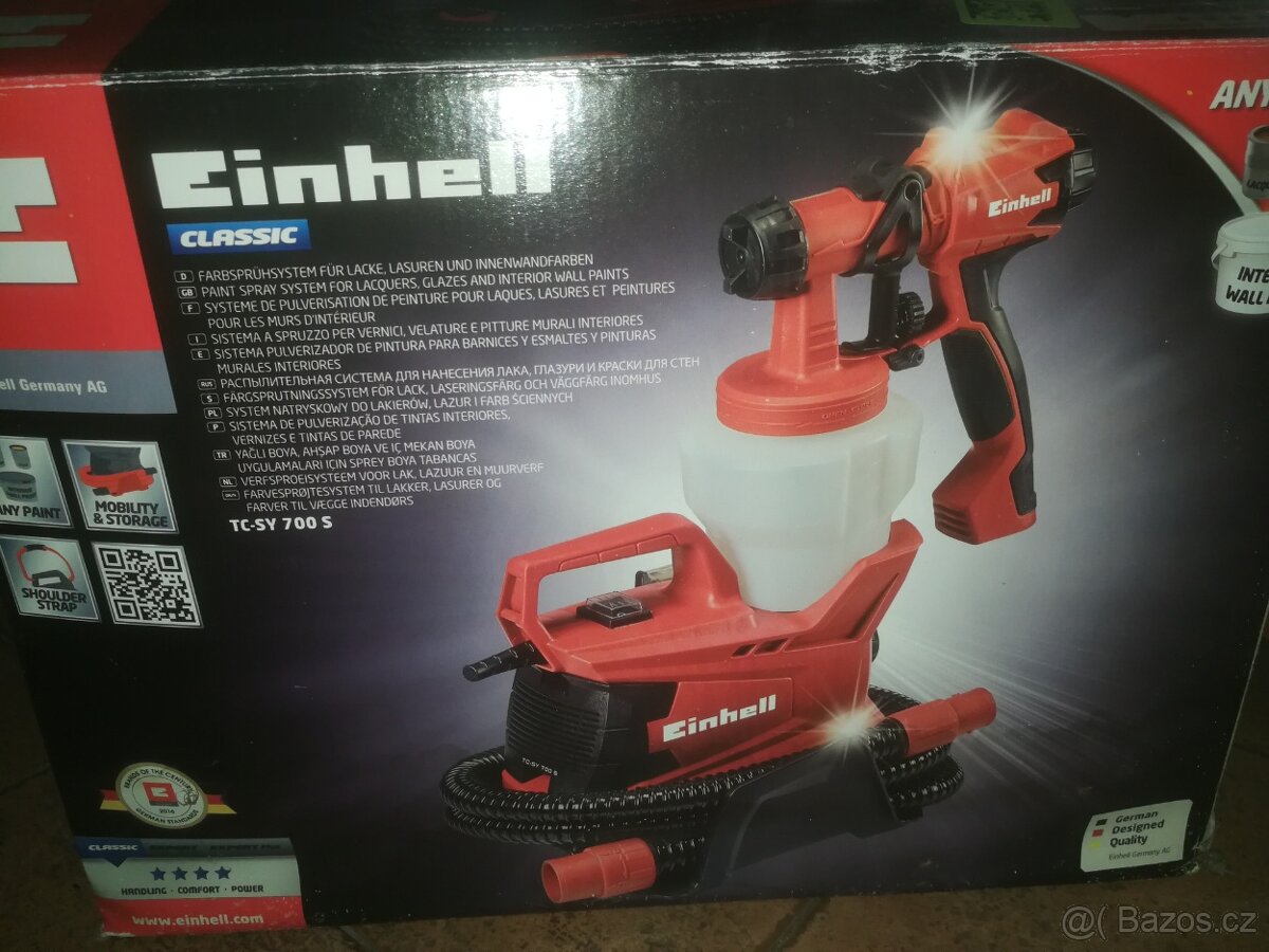 stříkací pistole na malování Einhell Germany