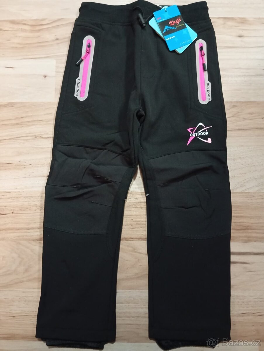 Dívčí  softshellové kalhoty