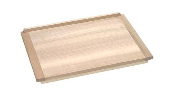 Oboustranný kuchyňský dřevěný vál na těsto 70 x 46 cm