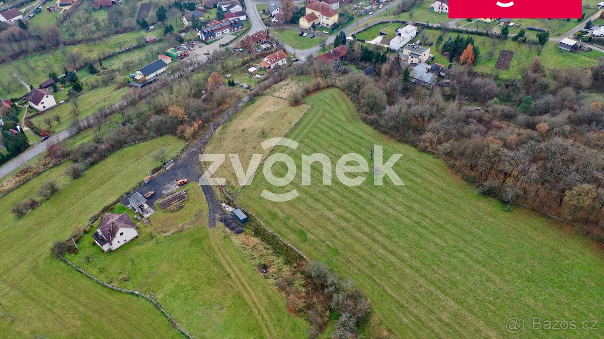 Investiční pozemek 17 509 m² – Ludkovice, možnost změny ú...